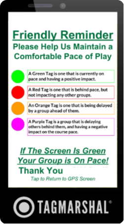 golf cart gps systems pace monitoring