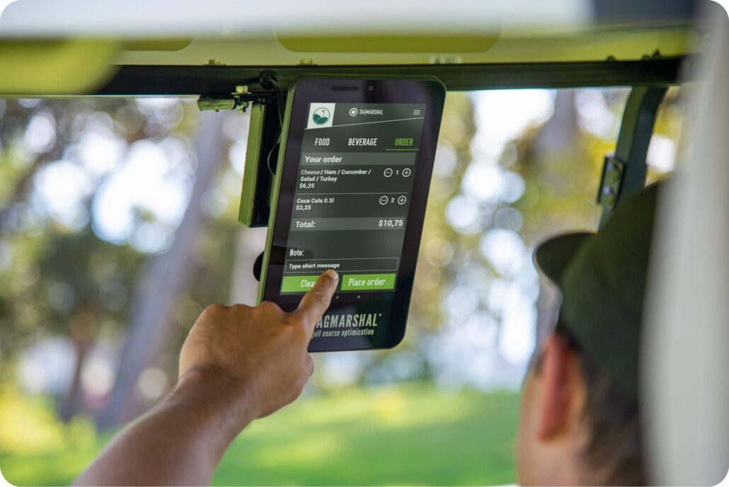 golf cart gps system fb ordering