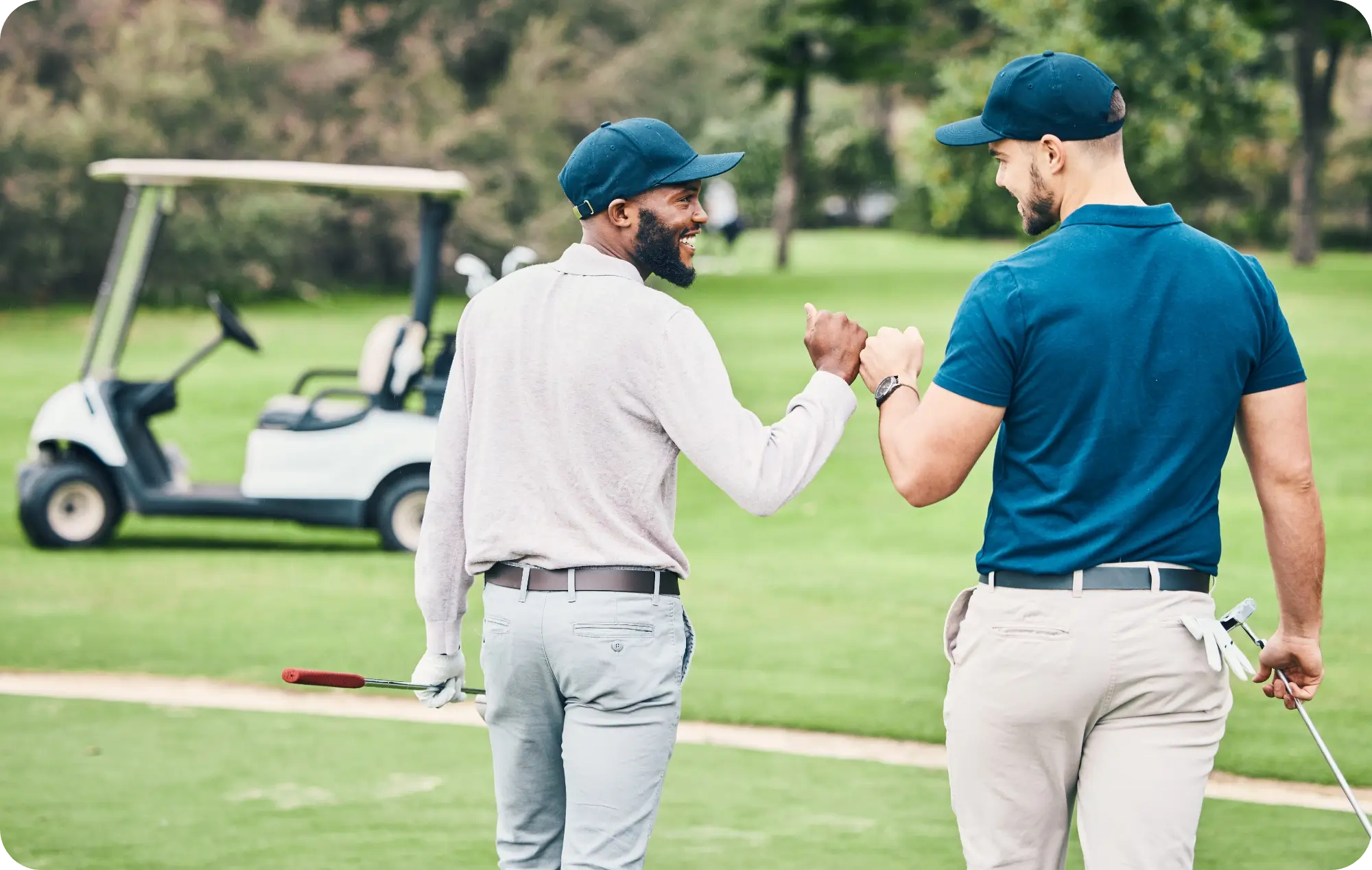 golf cart gps systems happy golfers